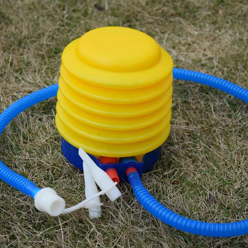 10cm 700cc Small Inflate And Pump Down Inflator Foot-Operated Inflatable Pump For Swimming Ring /