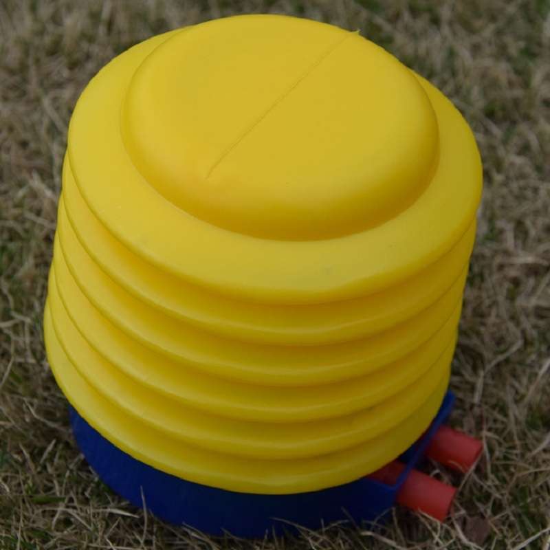 10cm 700cc Small Inflate And Pump Down Inflator Foot-Operated Inflatable Pump For Swimming Ring /