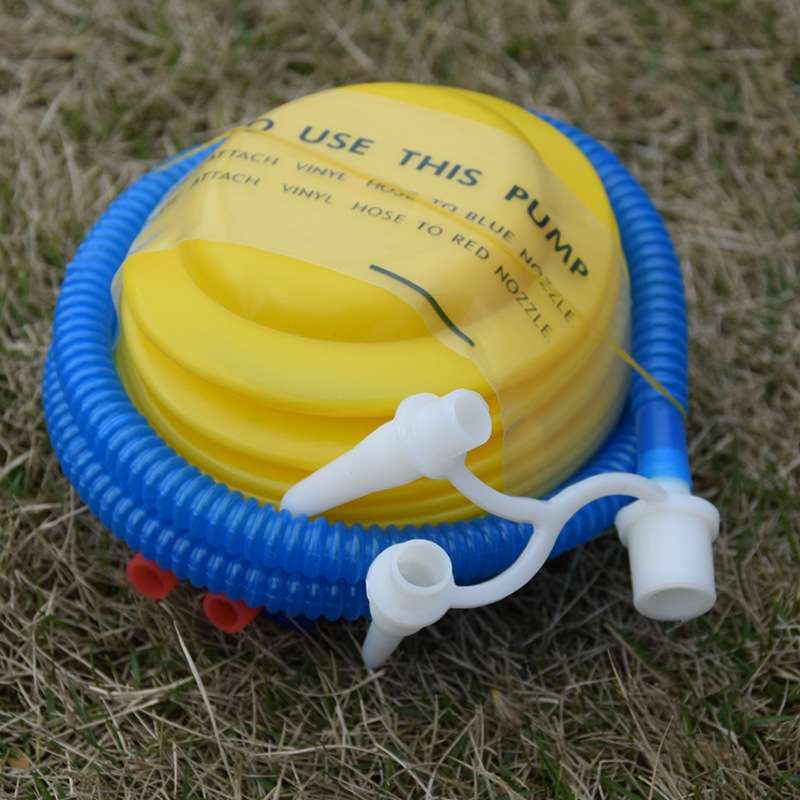 10cm 700cc Small Inflate And Pump Down Inflator Foot-Operated Inflatable Pump For Swimming Ring /
