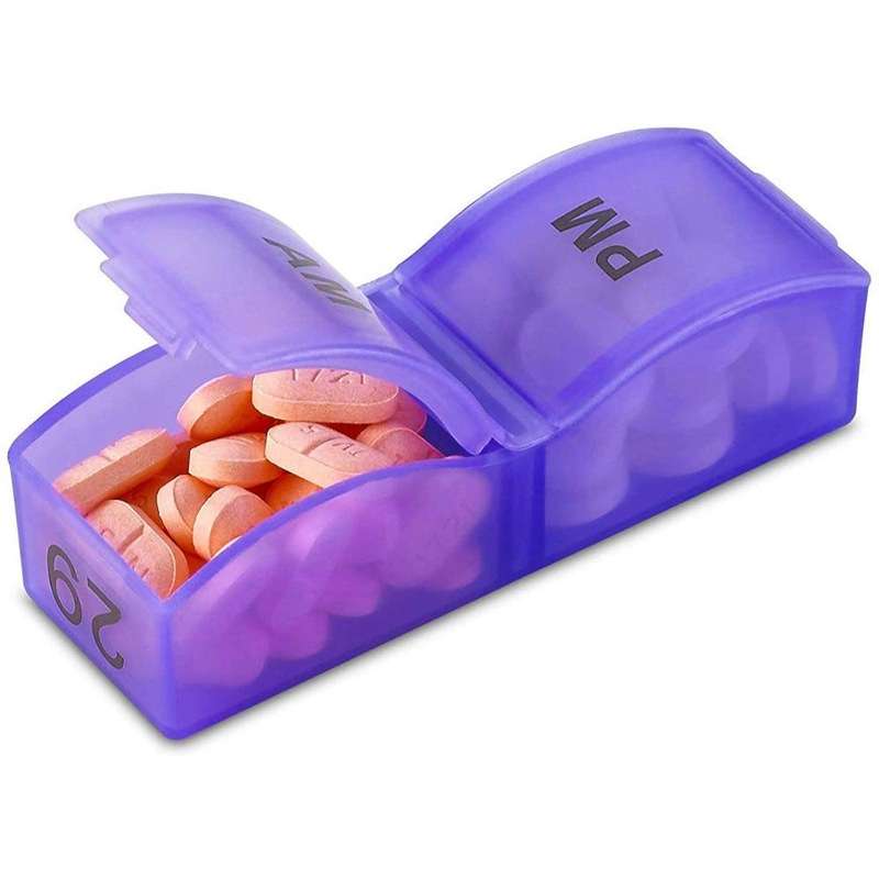 One Month Use 31-Compartment Plastic Colorful Pill Box Family Independent Pill Storage Box(20.5x10