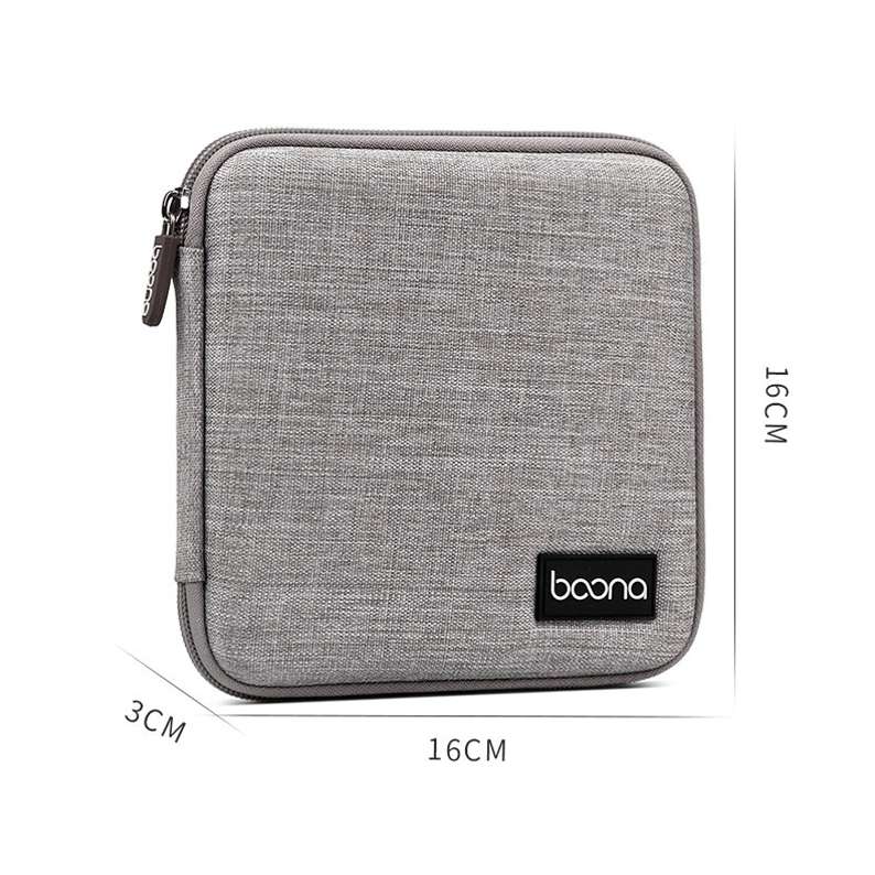 Baona BN-F021 Car Home DVD CD Storage Bag Game CD Storage Bag For PS4(Black)