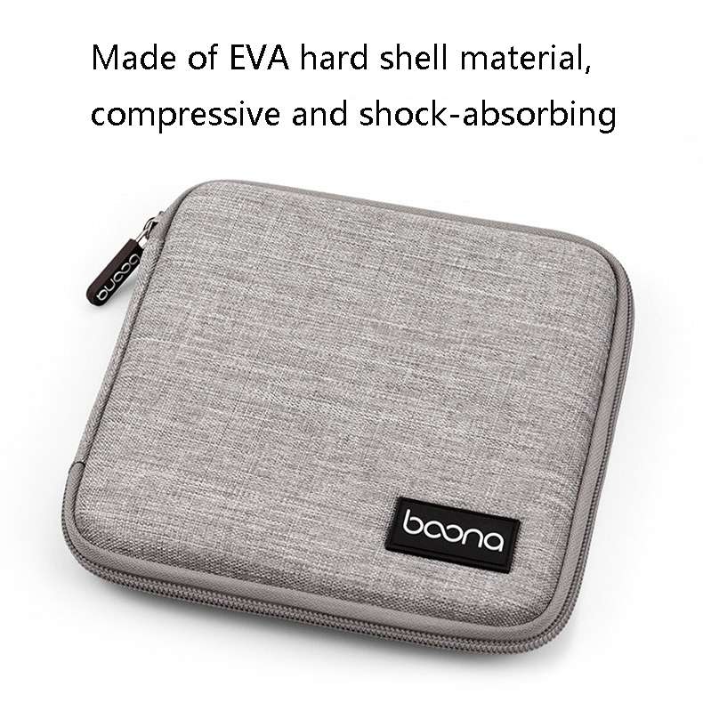 Baona BN-F021 Car Home DVD CD Storage Bag Game CD Storage Bag For PS4(Black)