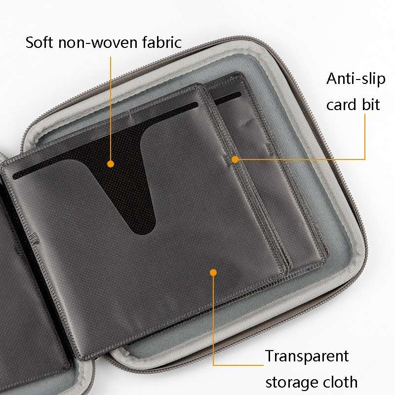 Baona BN-F021 Car Home DVD CD Storage Bag Game CD Storage Bag For PS4(Black)