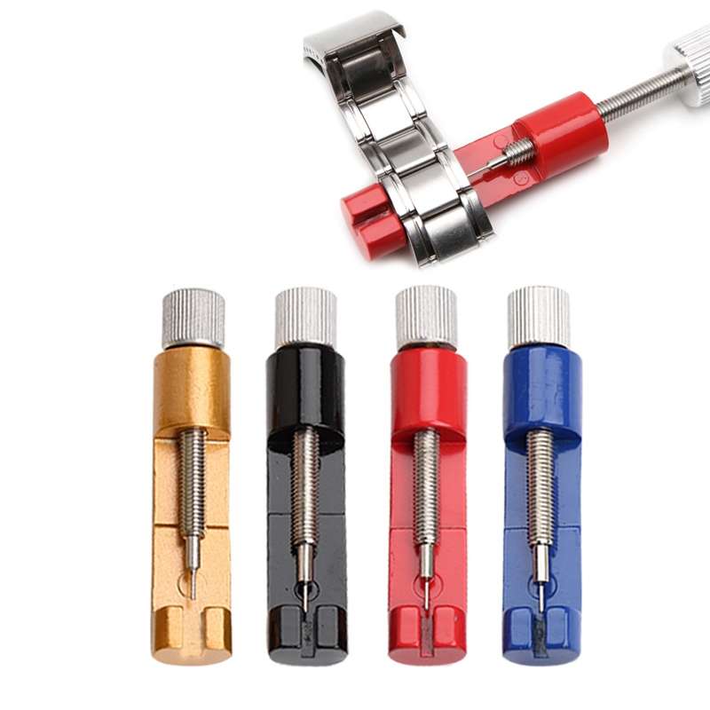 Adjustable Watch Strip Removal Metal Strap Bracelet Link Pin Repair Tool(Golden)