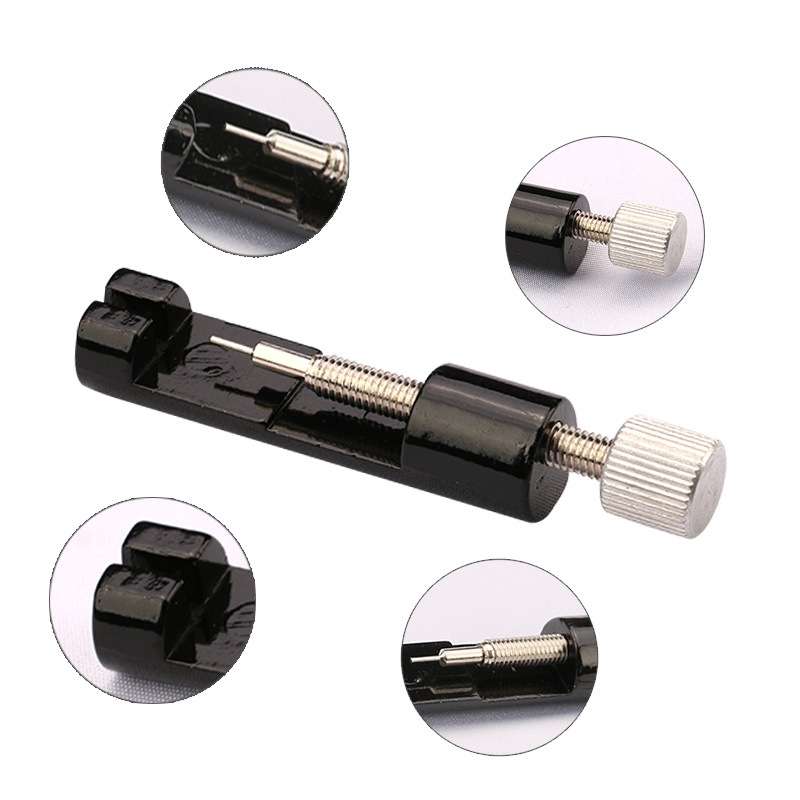 Adjustable Watch Strip Removal Metal Strap Bracelet Link Pin Repair Tool(Golden)