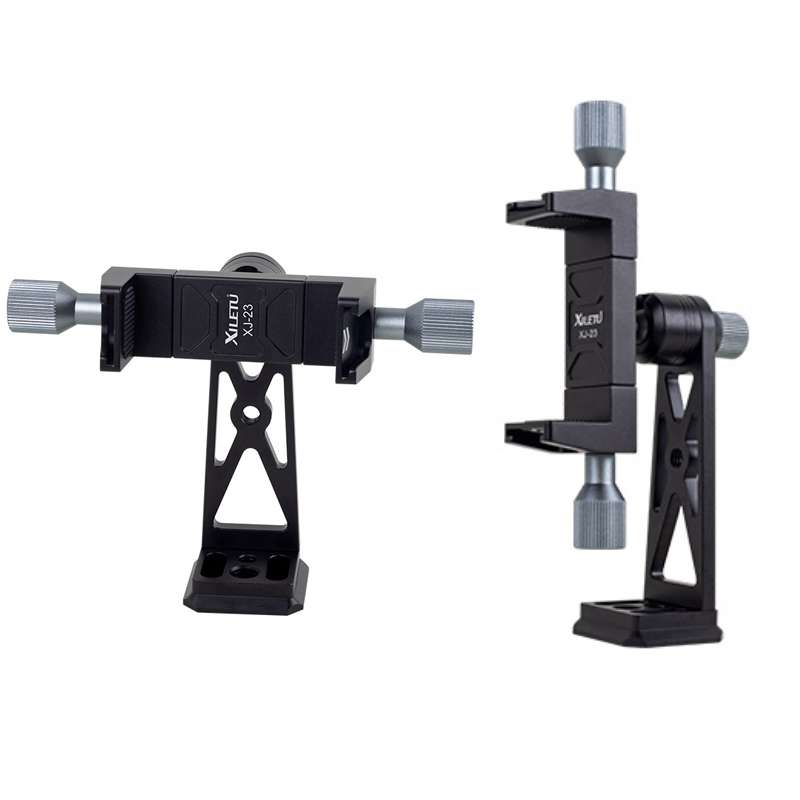 XILETU Metal Swivel Cold Shoe Mobile Phone Clip Photography Fixed Tripod