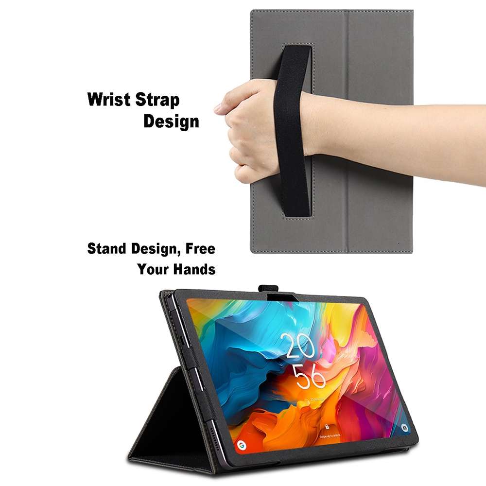 For TCL Nxtpaper 14 14.3-Inch Skin Texture All Inclusive Leather Tablet Case(Black)