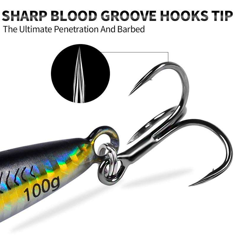 14G PROBEROS LF153 3D Fast Twitch Sea Fishing Road Runner Lure Long Casting Quick Sinking False Ba