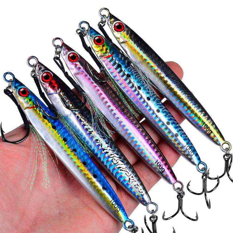 14G PROBEROS LF153 3D Fast Twitch Sea Fishing Road Runner Lure Long Casting Quick Sinking False Ba