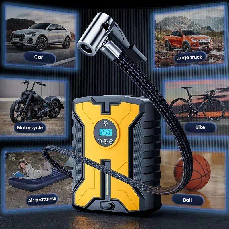 SUITU ST-929ASX 19-cylinder Wired Digital Display Car Air Pump Portable High-Pressure Automatic Ai
