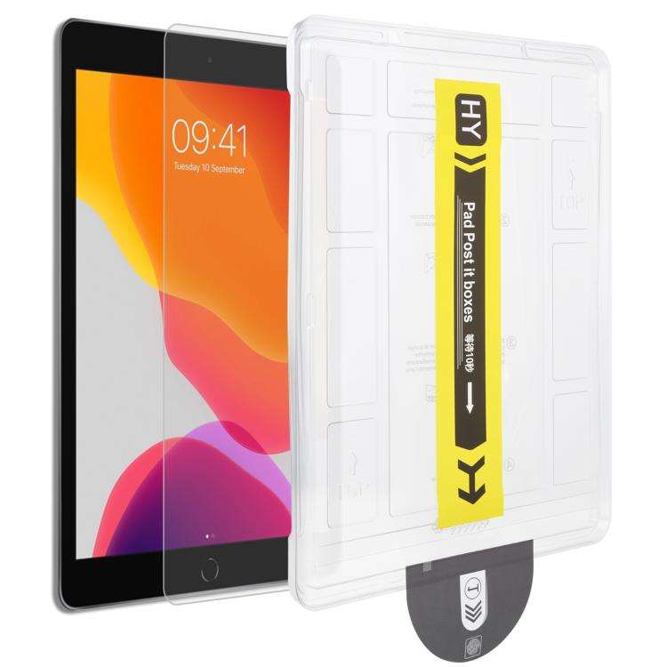 For iPad 10.2 2021 / 2020 Dust-Free Easy Install HD Tempered Glass Film