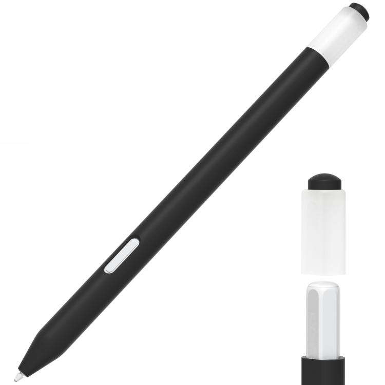 For Samsung Galaxy Tab S11 / S11 Ultra Jelly Silicone S Pen Protective Case(Black)