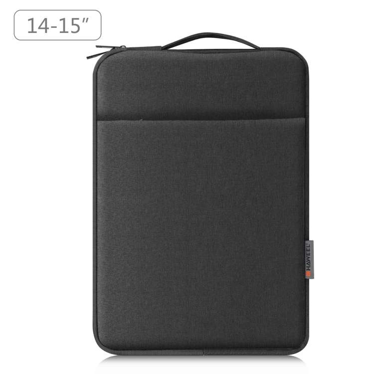HAWEEL Laptop Sleeve Case Zipper Briefcase Bag with Handle for 14-15 inch Laptop (Black)