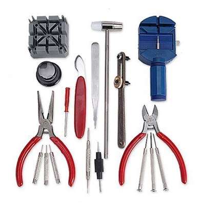 18 in 1 Watch Repair Tool Set Screwdrivers Case Opener...