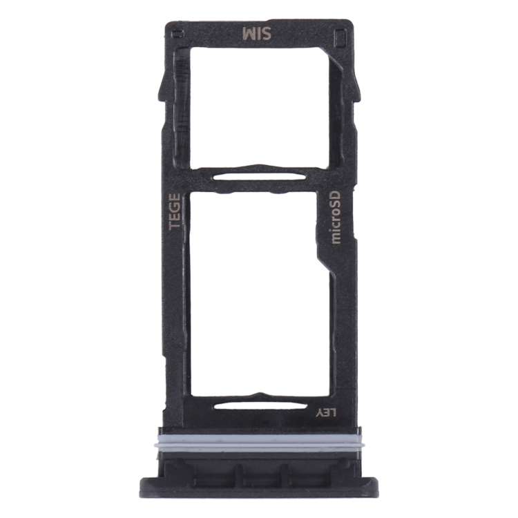 For Samsung Galaxy Tab Active3 8.0 SM-T570/T575 Original SIM Card Tray + Micro SD Card Tray (Black