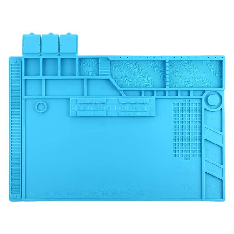 S-170 Insulation Heat-Resistant Repair Pad ESD Mat with Magnetic, Size: 48 x 32cm