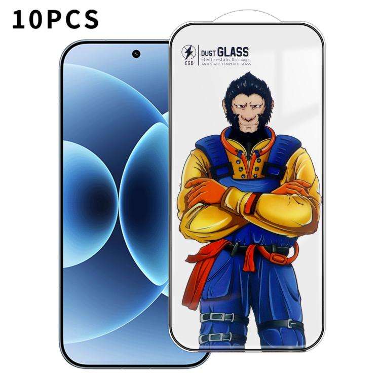 For Xiaomi 17 10pcs Armor Super-Strong 3D Curved 120C Anti-Static High-Aluminum Screen-Printed HD