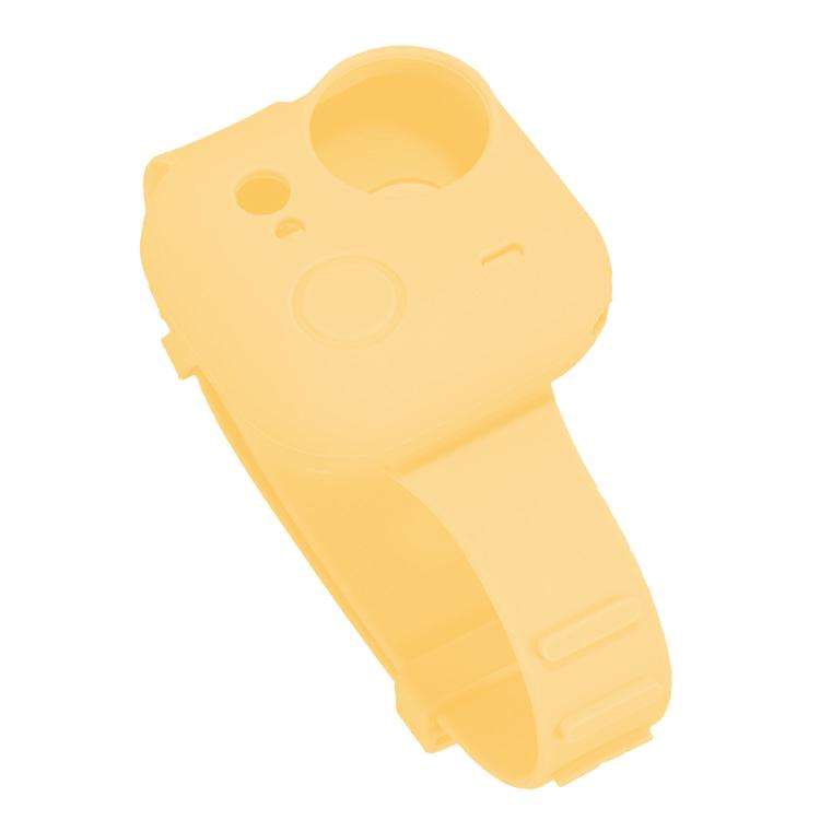 For Insta360 Go Ultra Sports Camera Expansion Strap Silicone Protective Cover(Yellow)