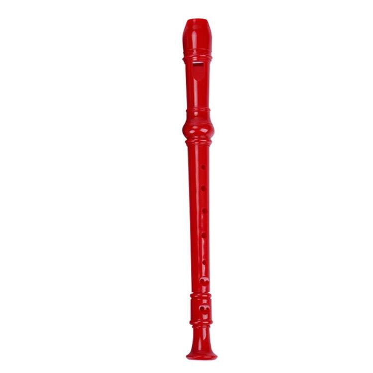 5 PCS SW8 Swan 8-hole Student Children Plastic Clarinet German Treble Flute(Red)