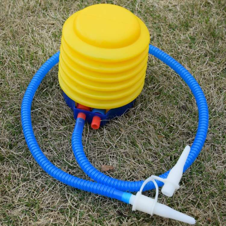 10cm 700cc Small Inflate And Pump Down Inflator Foot-Operated Inflatable Pump For Swimming Ring /