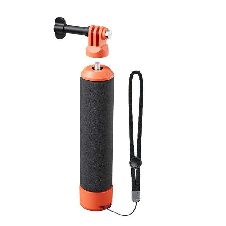 aMagisn Universal Floating Hand Grip for Action Cameras with Triple Claw & 1/4-inch Screw Mount(Bl