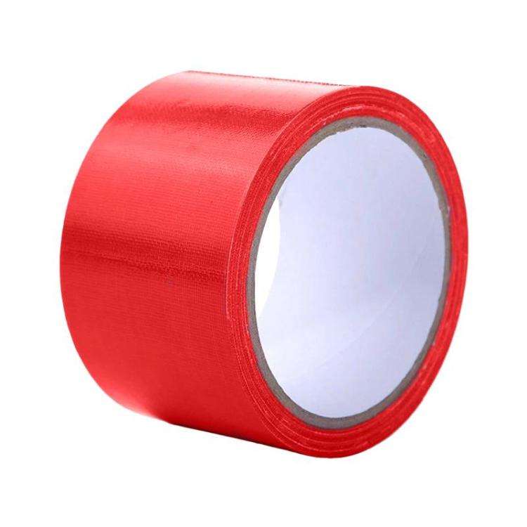 Wear-resistant Cloth-based Adhesive Tape Waterproof Floor Covering, Size: 0.5 x 10m(Red)