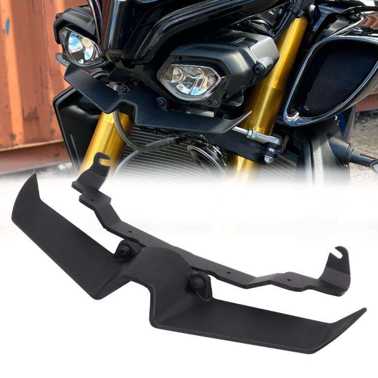 For Yamaha MT-10 / MT-10 SP Front Headlight Bird Beak Fairing Lower Cover Spoiler, Spec: Black