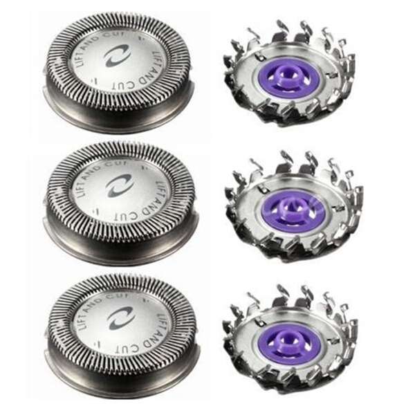 9Pcs Electric Shaver Razor Replacement Head for Philips Norelco HQ3 HQ56 HQ55 HQ442 HQ300 HQ916