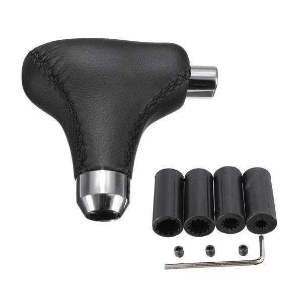 Carbon Steel+PU Gear Stick Lever Knob Shifter For Automatic Transmission Car