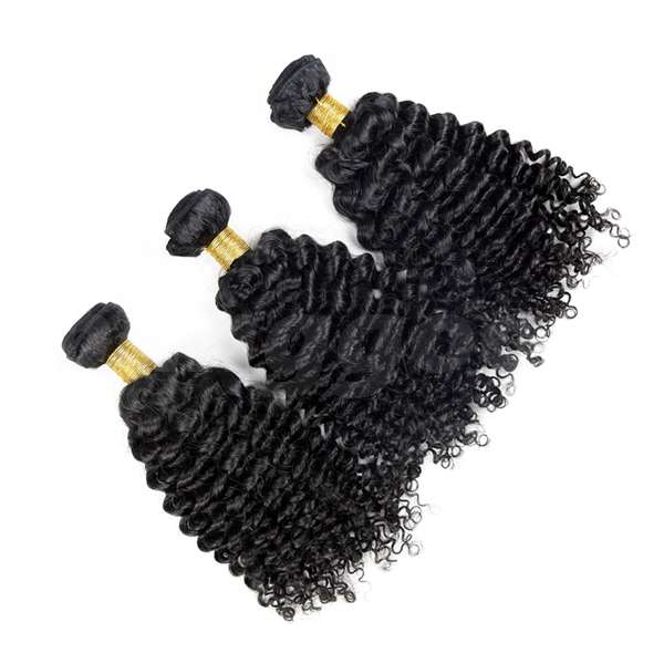 de Brazilian Virgin Unprocessed Jerry Curly 100% Real Human Hair Exten