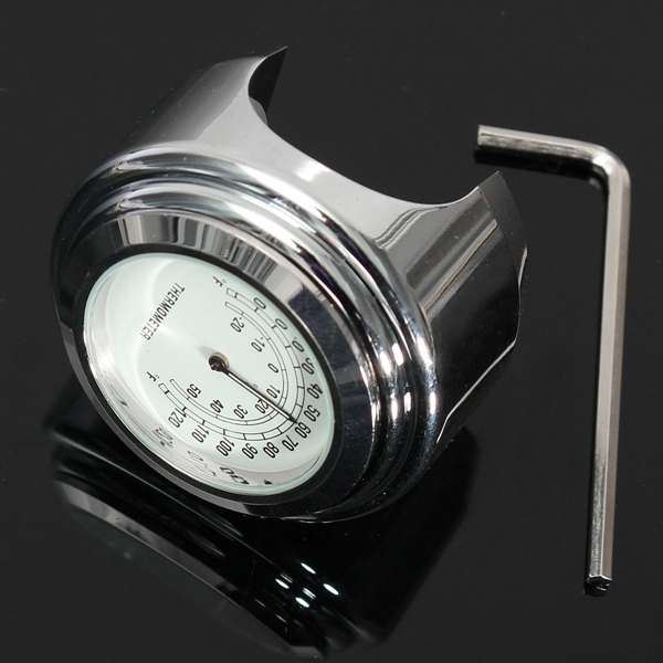 7/8inch 1inch Handlebar Thermometer Waterproof For Motorcycle