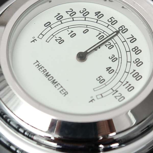 7/8inch 1inch Handlebar Thermometer Waterproof For Motorcycle