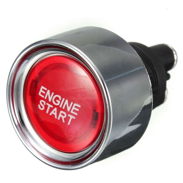 Universal Motor Auto Illuminated Push Button Engine Start Starter Switch