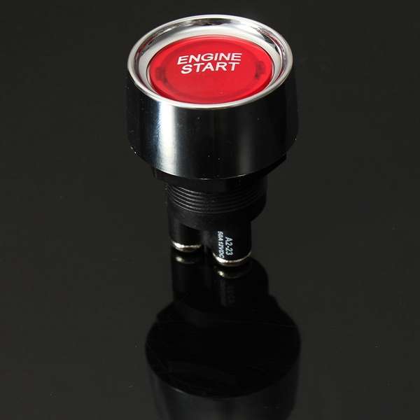 Universal Motor Auto Illuminated Push Button Engine Start Starter Switch