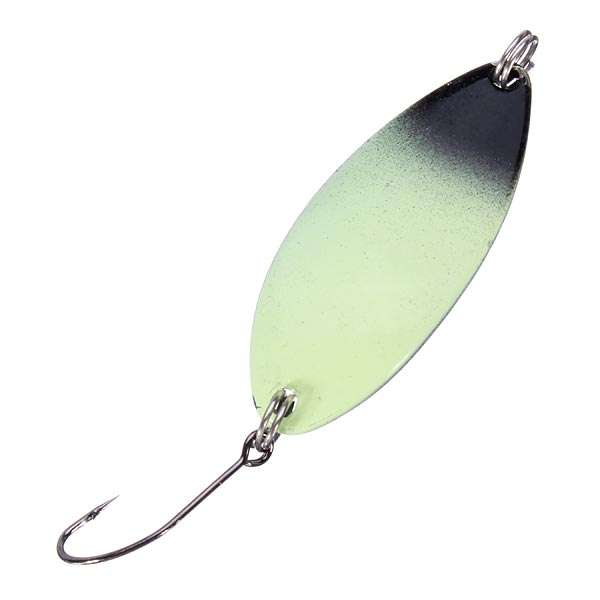 Sequins Lure Bait Luminous Single Hook Spoon Metal Fishing Lure