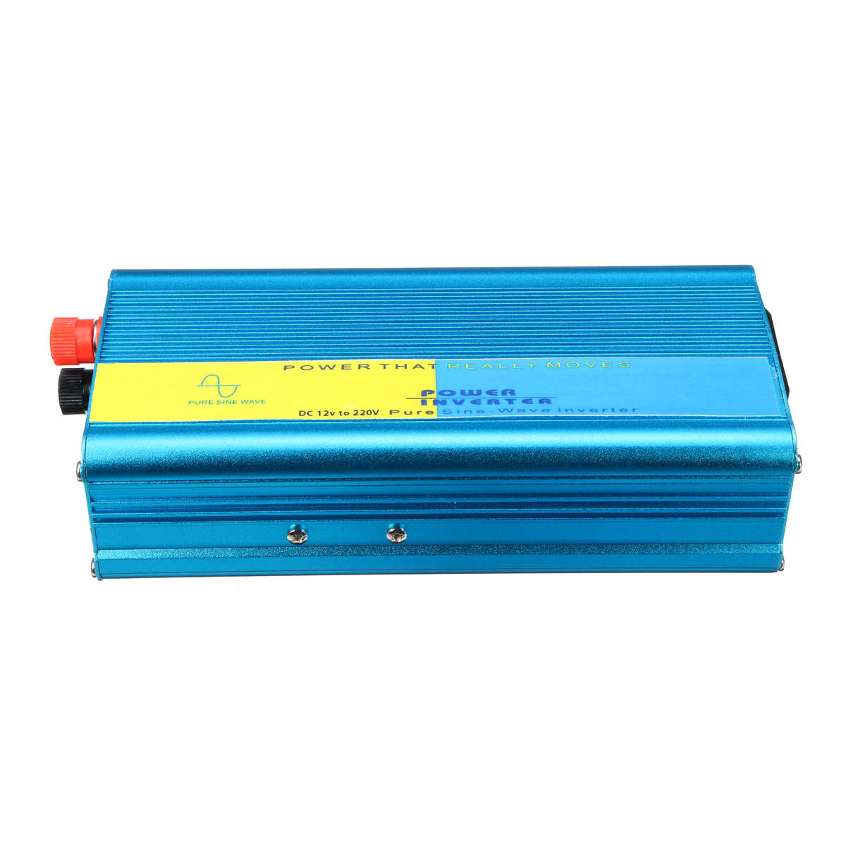 Intelligent 1200W 12V/24V to 220V Pure Sine Wave Power Inverter
