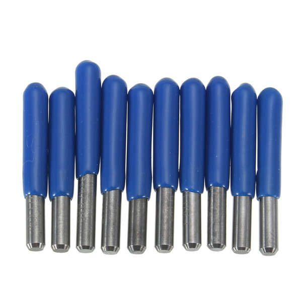 10pcs 3.175mm Shank 30 Degree Cutter 0.3mm V-shape Carbide PCB Engrav