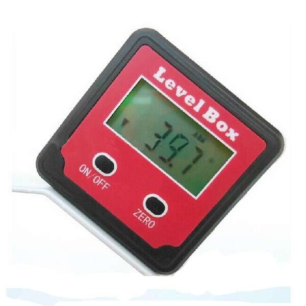 360 Degree Precision Digital Bevel Angle Protractor Inclinometer Level