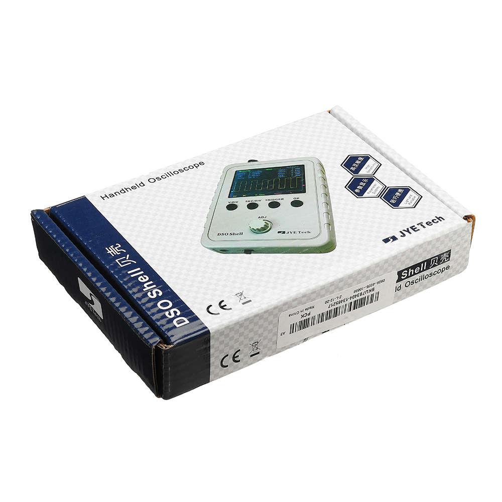 Original JYETech Assembled DSO-SHELL DSO150 Digital Oscilloscope Module 9V - 0.20kg