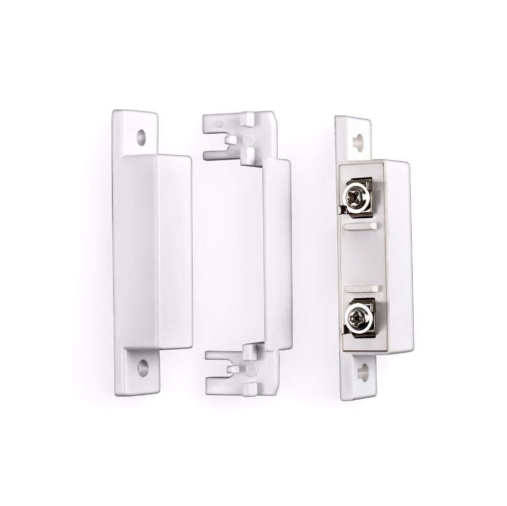 5Pcs/Lot Wired Door Window Magnetic Sensor Switch for PTSN GSM Wired Alarm System Door Detector -