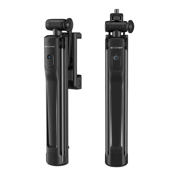 Bluetooth Tripod Selfie Stick With LED Fill Light - Blitzwolf BW-BS8 Extendable