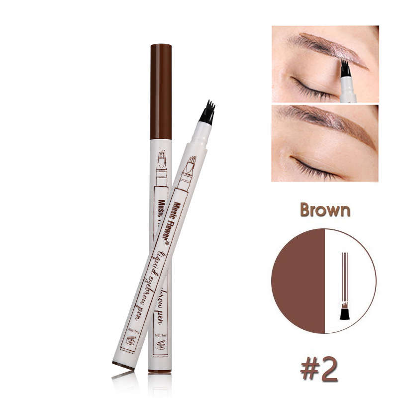 Microblading Eyebrow Tattoo Pen Brow Ink Pencil Waterproof (COLOR: 02)