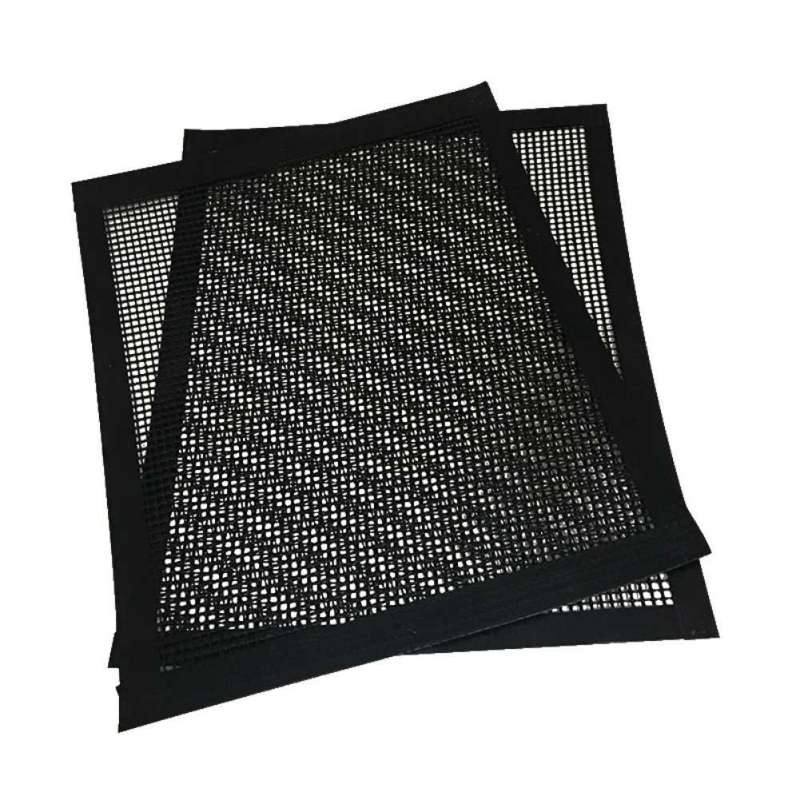 BBQ Mat BBQ Grill Mesh Teflon Non-Stick Heat Resistance Improve Thermal Conductivity Mats Use On Gas