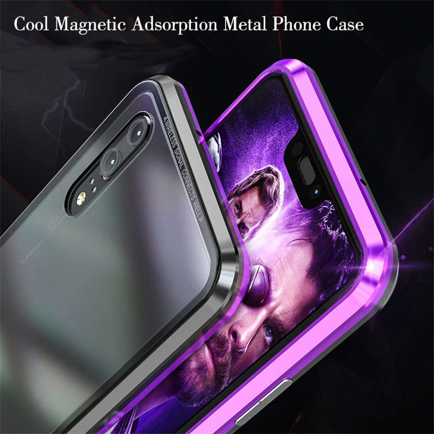 Bakeey 360 Magnetic Adsorption Upgraded Version Protective Case for Huawei P20 / P20 Lite / P20 Pro