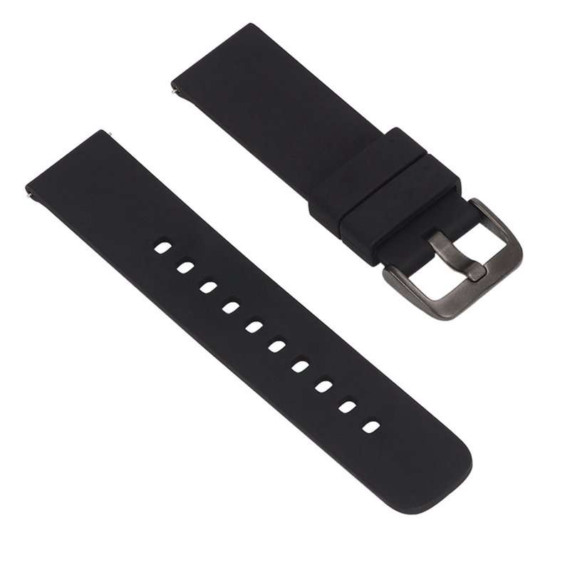 Soft Replacement Sport Watch Wrist Band Strap For Samsung (COLOR: BLACK)