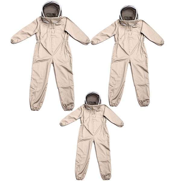 otton Beekeeping Suit Bee Suit Heavy Duty Space Suit Leather Ventilate
