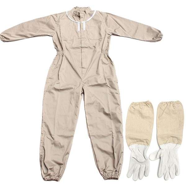 otton Beekeeping Suit Bee Suit Heavy Duty Space Suit Leather Ventilate