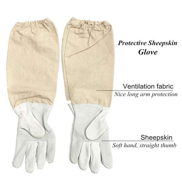 otton Beekeeping Suit Bee Suit Heavy Duty Space Suit Leather Ventilate