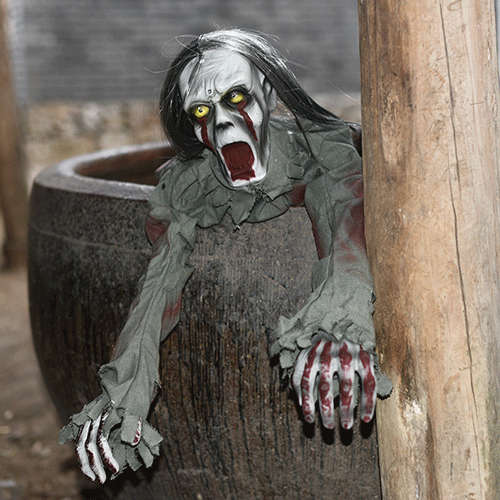 Horror Halloween Party Decoration Electric Crawl Ghost Creative Halloween Party Decoration Horror