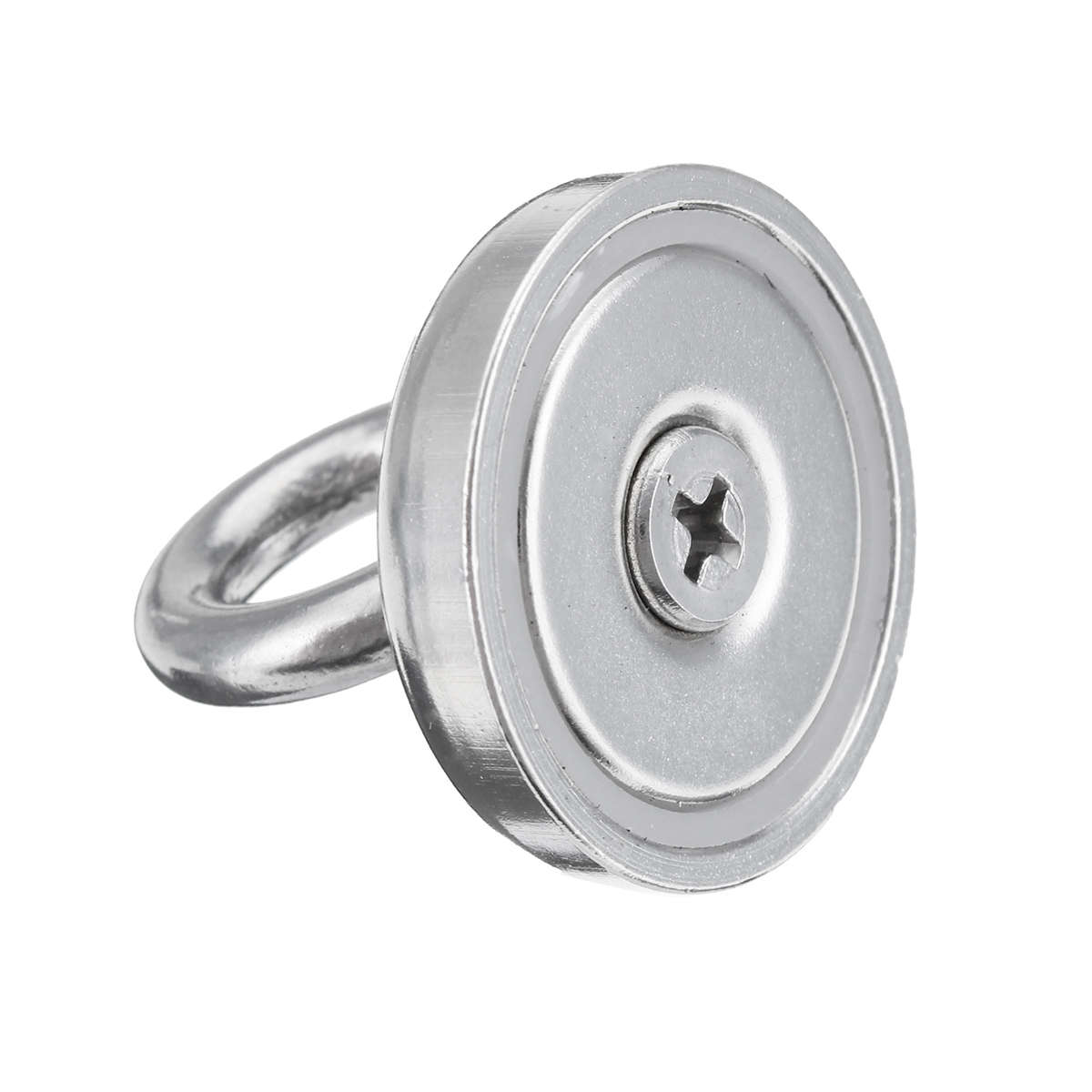 32x31.5mm Neodymium Recovery Magnet Hook Metal Detector Treasure Hunting Fishing Sucker